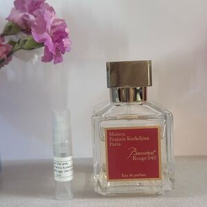 ✨ Baccarat Rouge 540 – Maison Francis Kurkdjian | 2 ml Decant
